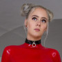 Fetish Model - Latex Collar