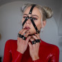 Latex Face Harness from Fetish.dk