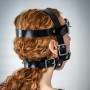Head Latex Harness With Ball Gag