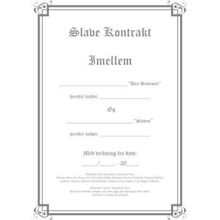 Slave Kontrakt