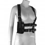 Bredt Bondage Sele- og Bælte Harness i latex