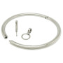 Elegant Slave Collar (Brushed Steel)