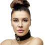 Black Leather Collar