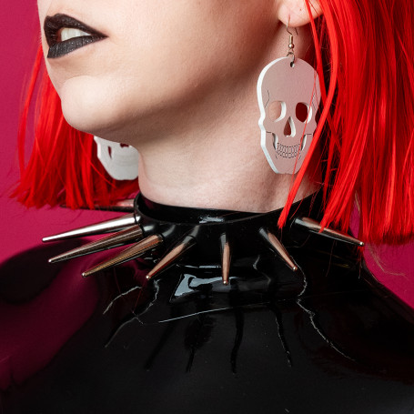 Necklace With Long Studs
