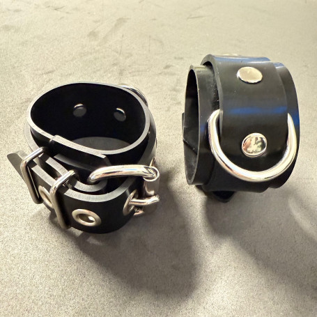 Latex Bondage Cuffs