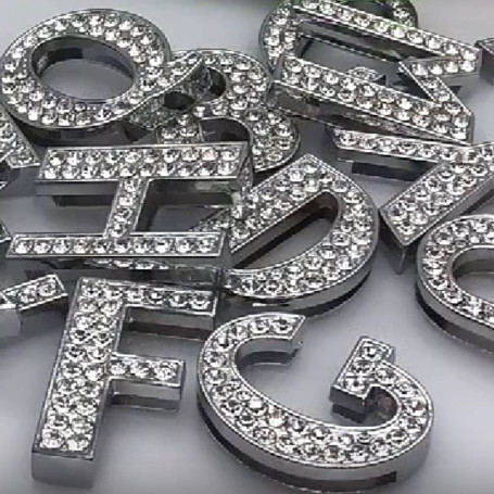 Rhinestone Letters
