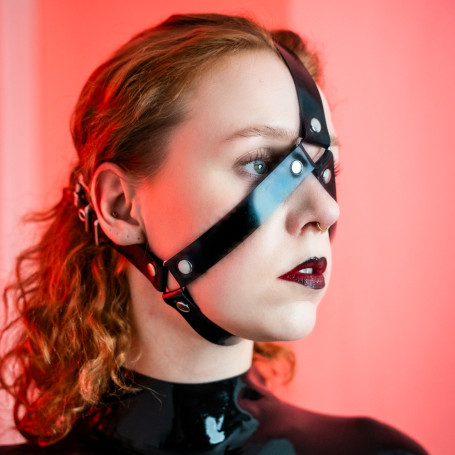 Latex Face Harness