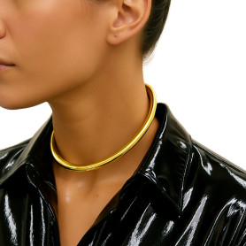 Goddess Neck Ring (Gold colored)