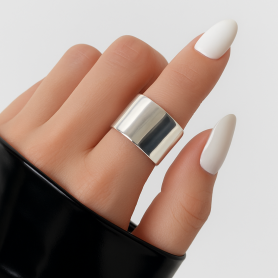 12 mm Glat Poleret Ring