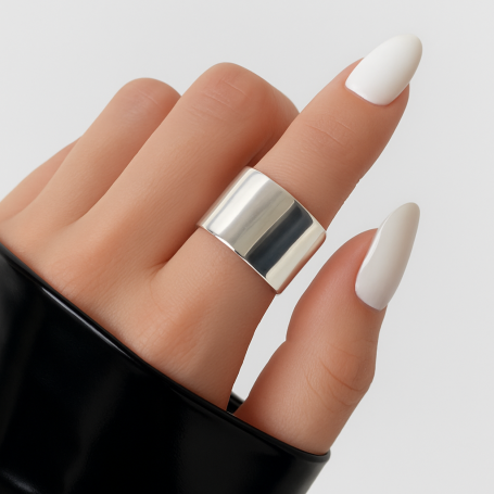 12 mm Glat Poleret Ring
