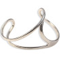 Bangle Slim Cuff (Silver Color)