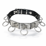 Latex / Metal Bondage Belt