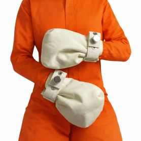 Bondage Mittens (Beige)