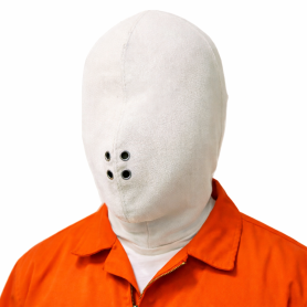Tight Blindfold Hood (Beige)