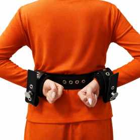 Talje Bælte Med Manchetter (Sort)