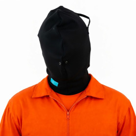 Løs Blindfold Hætte (Sort)