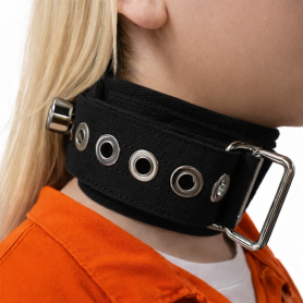 Bondage Halsbånd (Sort)