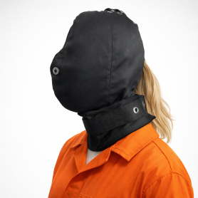 Hood With Collar (Black)