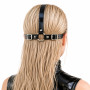 Forhead Latex Harness With Buckles