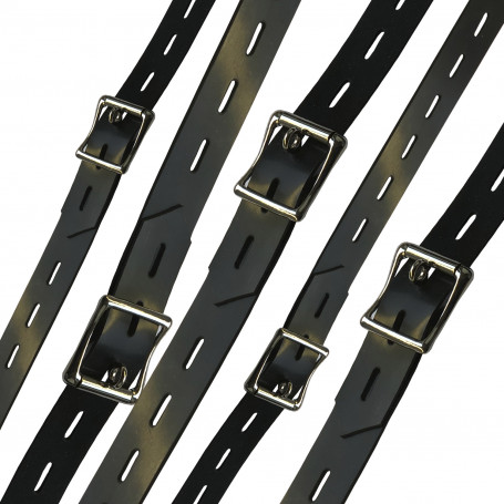 Låsbar 2,5 cm Bred Bondage Strap
