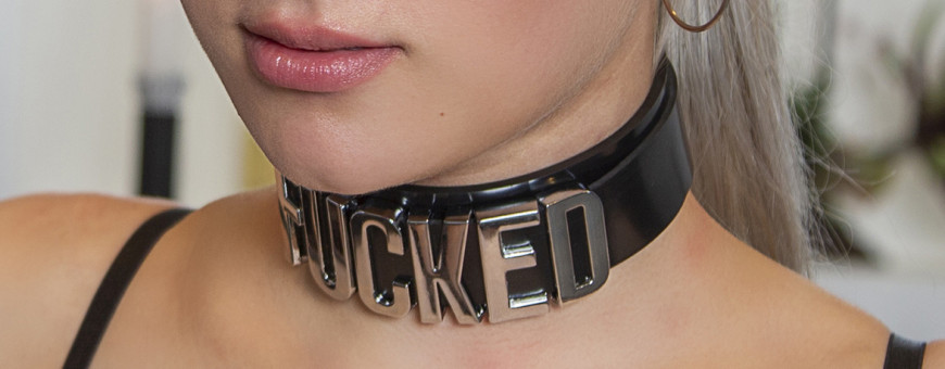 Fetish.dk | BDSM Name Collar. Name your submissive slave! Fetish.dk